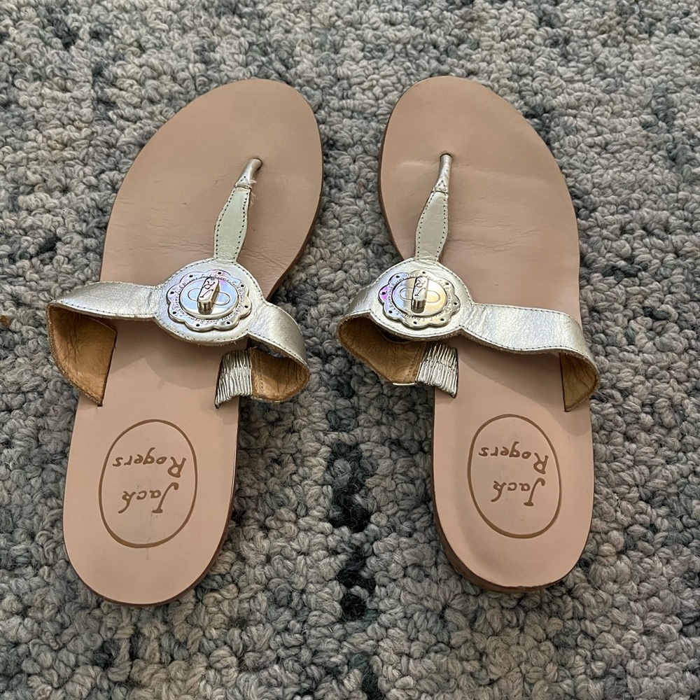 Jack Rogers flip flop sandals